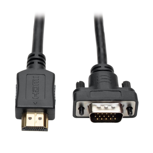 Tripp Lite HDMI to VGA Active Converter Cable, HDMI to Low-Profile HD15 (M/M), 1920 x 1200 @ 60 Hz, 1.83 m P566-006-VGA