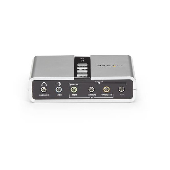 Startech.Com 7.1 Usb Audio Adapter External Sound Card With Spdif Digital Audio Icusbaudio7D