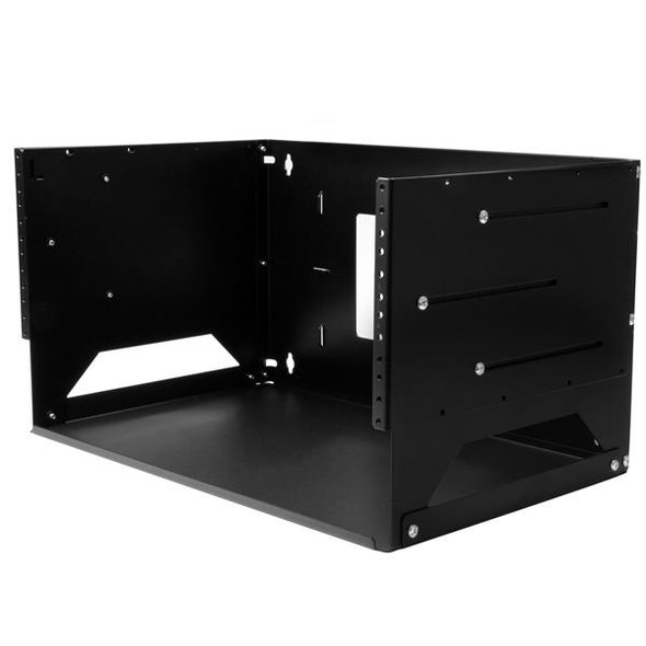 Startech.Com Wall-Mount Server Rack With Built-In Shelf - Solid Steel - 4U Wallshelf4U