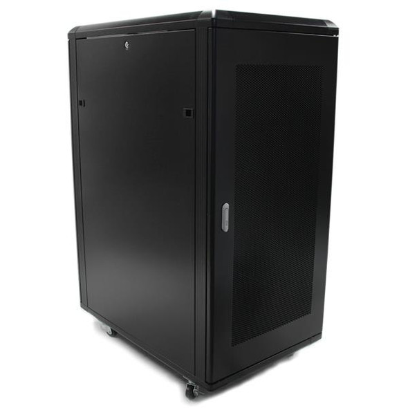 StarTech.com 25U 36in Knock-Down Server Rack Cabinet with Casters RK2536BKF