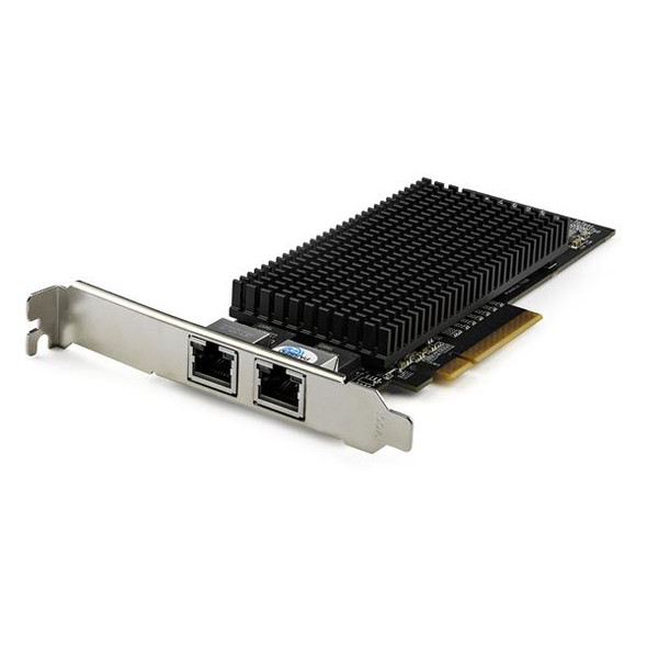 StarTech.com Dual-Port 10Gb PCIe Network Card with 10GBASE-T & NBASE-T ST10GSPEXNDP