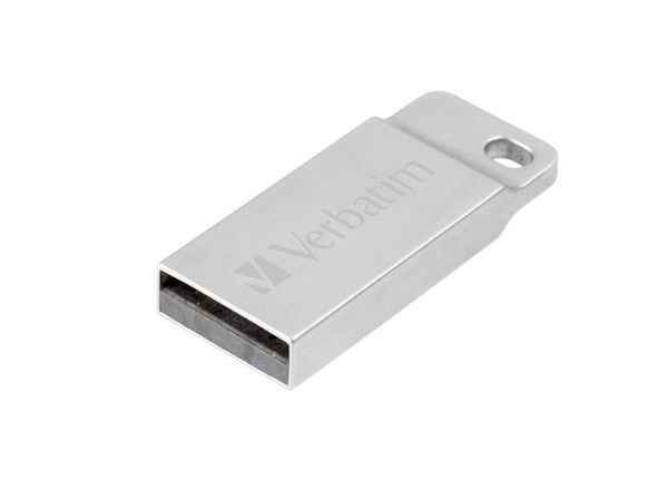 Verbatim Metal Executive - USB Drive 16 GB - Silver 98748