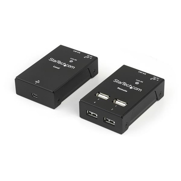 StarTech.com 4-Port USB 2.0-Over-Cat5-or-Cat6 Extender - 165ft (50m) USB2004EXTV
