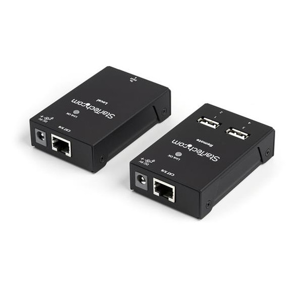 StarTech.com 4-Port USB 2.0-Over-Cat5-or-Cat6 Extender - 165ft (50m) USB2004EXTV