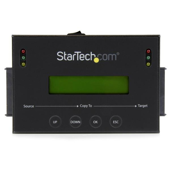 StarTech.com Standalone 2.5 / 3.5” SATA Hard Drive Duplicator w/ Multi HDD / SSD Image Backup Library SATDUP11IMG