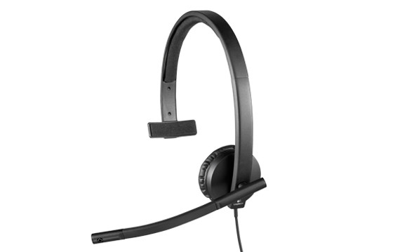 Logitech H570E Headset Head-Band Black 981-000570