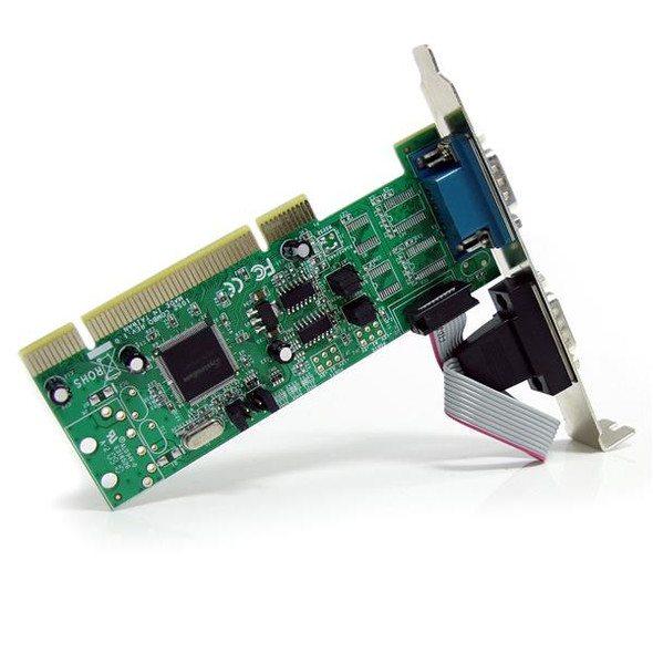 StarTech.com 2 Port PCI RS422/485 Serial Adapter Card with 161050 UART PCI2S4851050