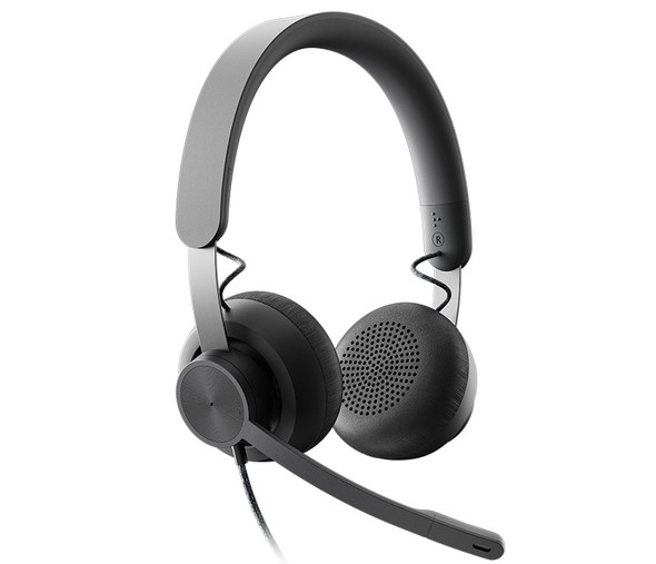 Logitech Msft Teams Zone Wired Headset Head-Band Usb Type-C Graphite 981-000871