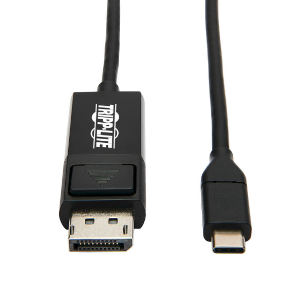Tripp Lite Usb-C To Displayport Adapter Cable (M/M) - 3.1, Gen 1, Locking Connector, 4K @ 60 Hz, 4:4:4, Black, 1.83 M U444-006-Dp-Be