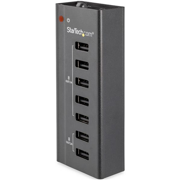 StarTech.com 7-Port USB Charging Station with 5x 1A Ports and 2x 2A Ports ST7C51224