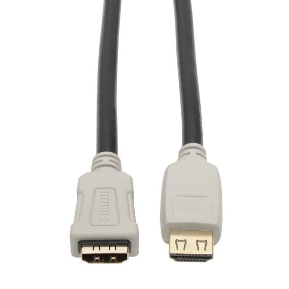 Tripp Lite High-Speed HDMI 2.0b Extension Cable, Gripping Connector - 4K Ethernet, 60 Hz, 4:4:4, M/F, 3.05 m P569-010-2B-MF