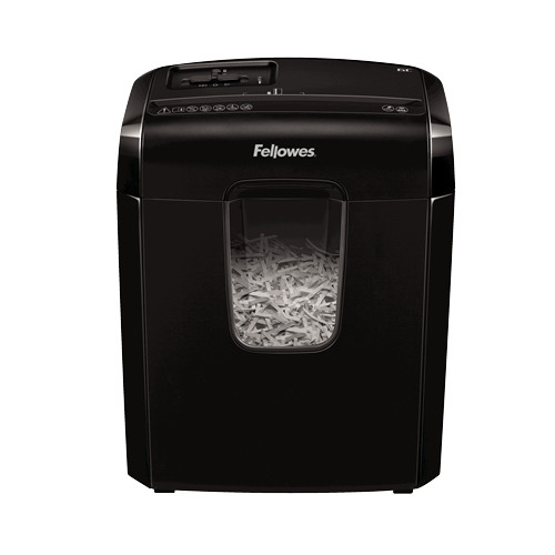 Fellowes Powershred 6C Paper Shredder Cross Shredding 22 Cm Black 4771502