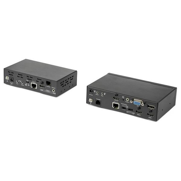 StarTech.com Multi-Input HDBaseT Extender Kit with Built-In Switch and Video Scaler ST121HDBTSC