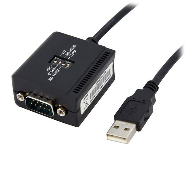 Startech.Com 6 Ft Professional Rs422/485 Usb Serial Cable Adapter W/ Com Retention Icusb422