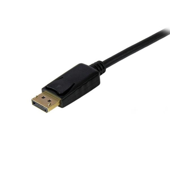 StarTech.com 15 ft DisplayPort to VGA Adapter Converter Cable – DP to VGA 1920x1200 - Black DP2VGAMM15B