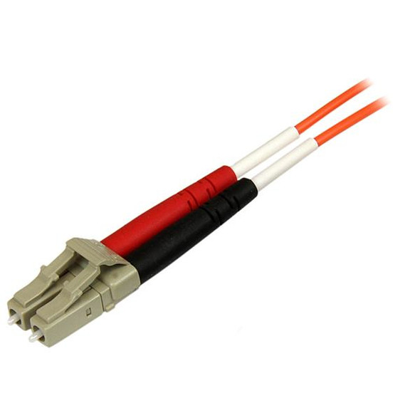 StarTech.com Fiber Optic Cable - Multimode Duplex 50/125 - OFNP Plenum - LC/ST - 1 m 50FIBPLCST1