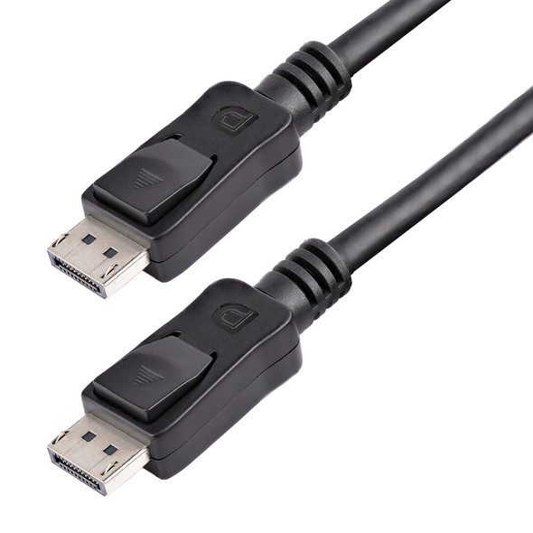 Startech.Com Displayport 1.2 Cable With Latches - Certified, 10 Ft Displport10L