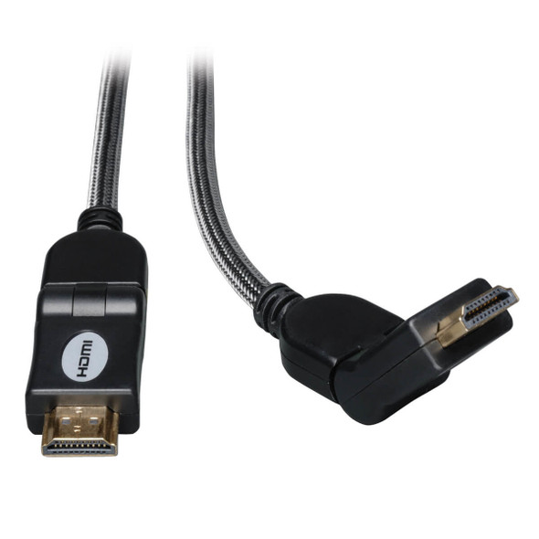 Tripp Lite High Speed HDMI Cable with Swivel Connectors, Ultra HD 4K x 2K, Digital Video with Audio (M/M), 3.05 m P568-010-SW