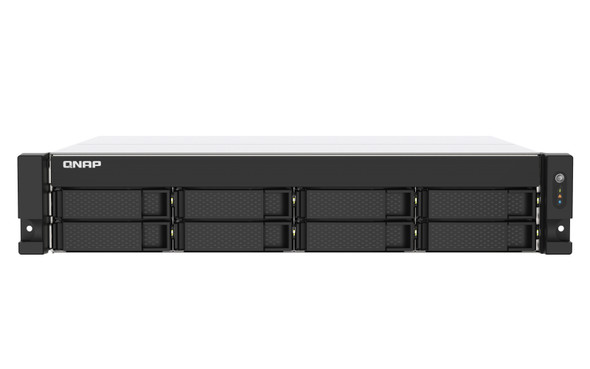 QNAP TS-853DU-RP NAS Rack (2U) Ethernet LAN Aluminium, Black J4125 TS-853DU-RP-4G-US