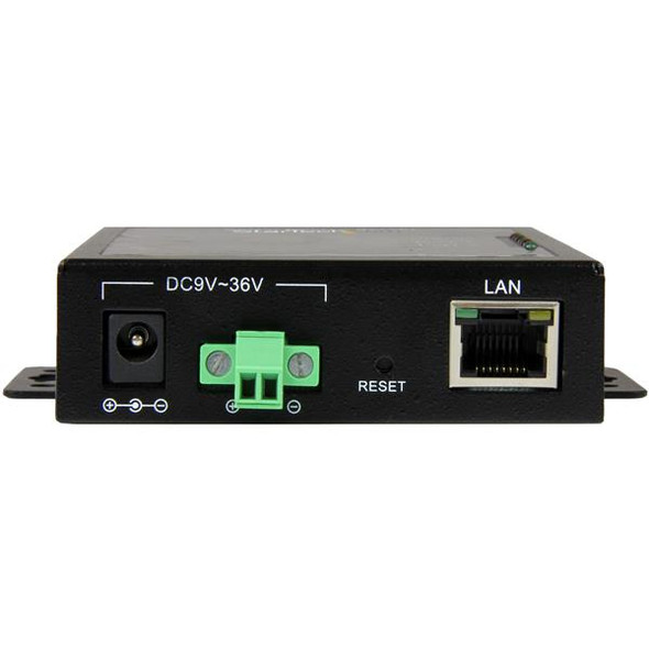 StarTech.com 2-Port Serial-to-IP Ethernet Device Server - RS232 - Metal and Mountable NETRS2322P