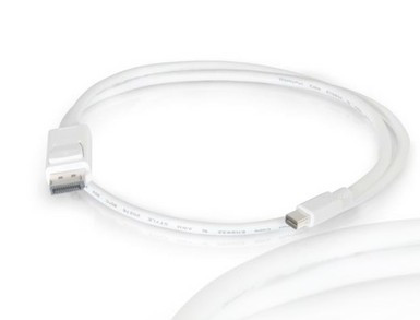 C2G 3Ft Mini Dp / Dp 0.9 M Displayport Mini Displayport White 54297