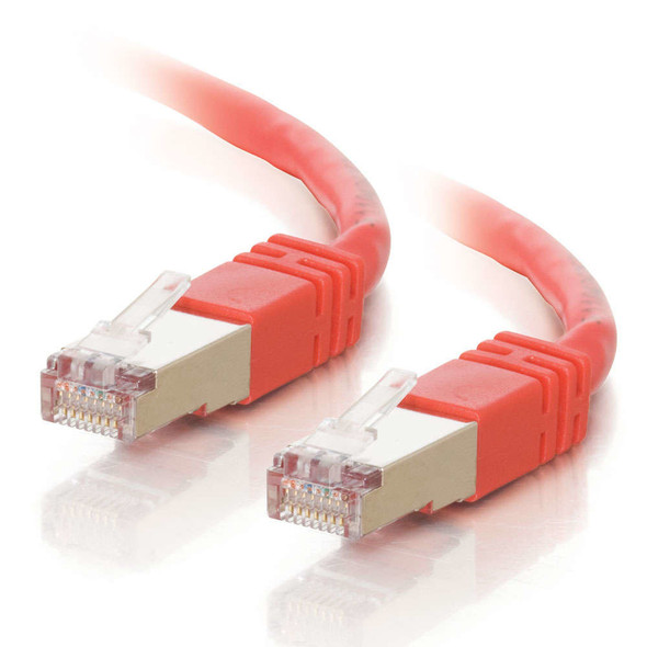 C2G Cat5E, 100ft networking cable Red 30.48 m 28708