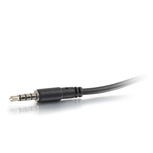 C2G 3.5Mm - 2 X 3.5Mm M/F Audio Cable Black 27394