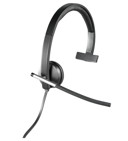 Logitech H650e Mono Headset Head-band Black 981-000513