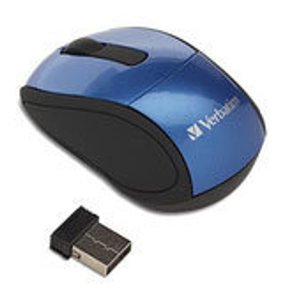Verbatim Wireless Mini Travel mouse RF Wireless Optical 97471