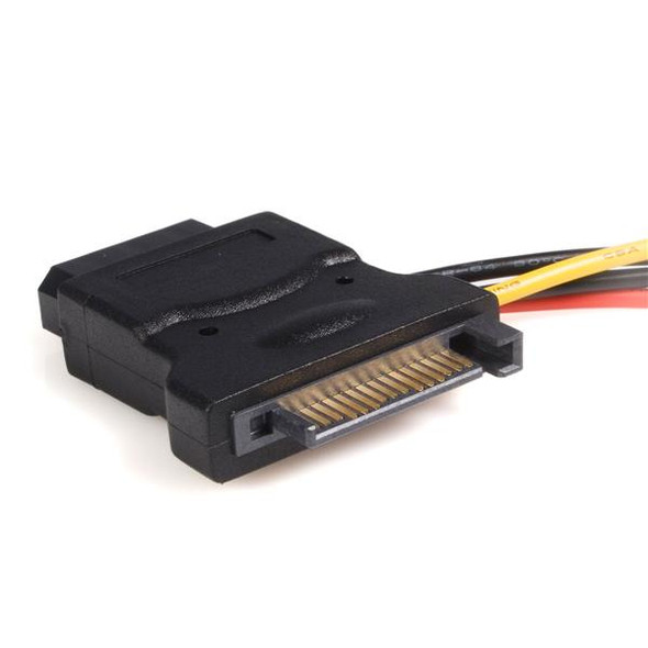 StarTech.com SATA to LP4 Power Cable Adapter with 2 Additional LP4 LP4SATAFM2L