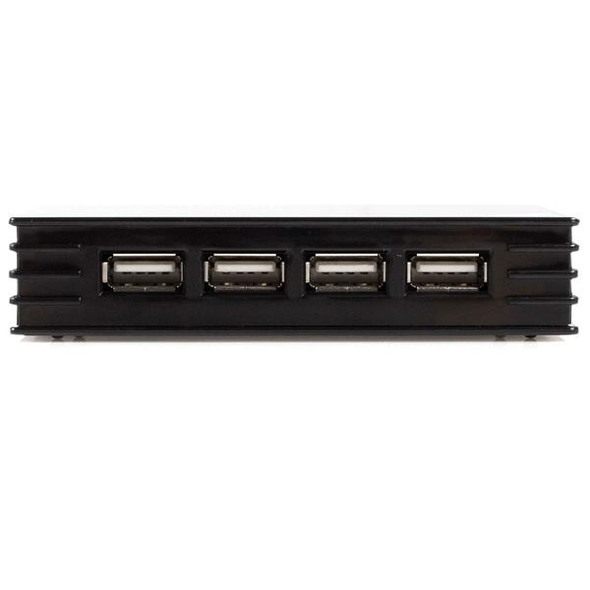 StarTech.com 7 Port Compact Black USB 2.0 Hub ST7202USB