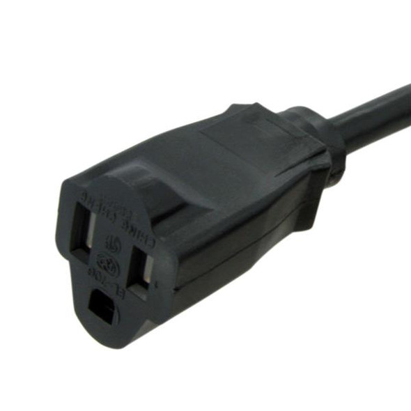 StarTech.com 6ft Power Cord Extension - NEMA 5-15R to NEMA 5-15P PAC1016