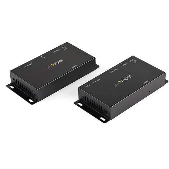 StarTech.com HDMI over IP Extender - 1080p 60Hz HDMI Video over Ethernet/LAN Extender through Network Switch - Transmitter/Receiver Kit - up to 490ft (150m) over Cat5e/Cat6 Cable ST12MHDLNV