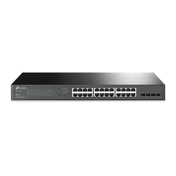 TP-LINK JetStream 28-Port Gigabit Smart PoE Switch with 24-Port PoE+ TL-SG2428P