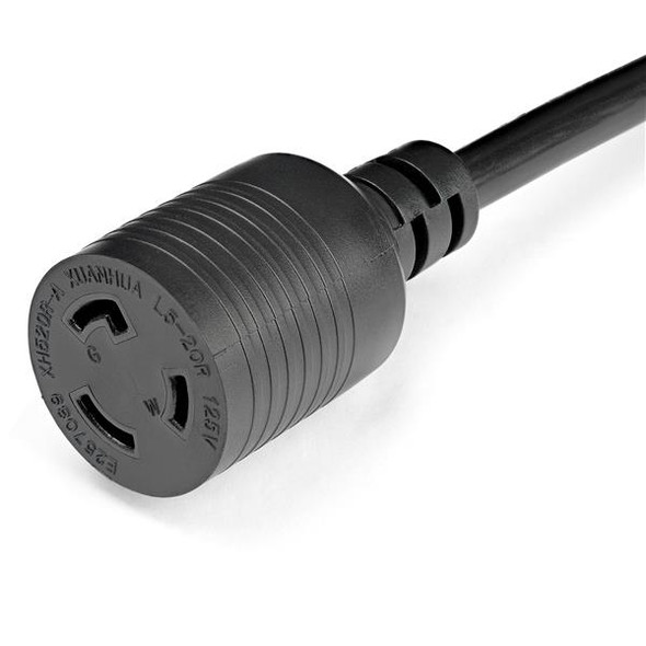 StarTech.com 1 ft. Power Adapter Cord - NEMA-L5-20R to NEMA-5-20P PAC520PLR1