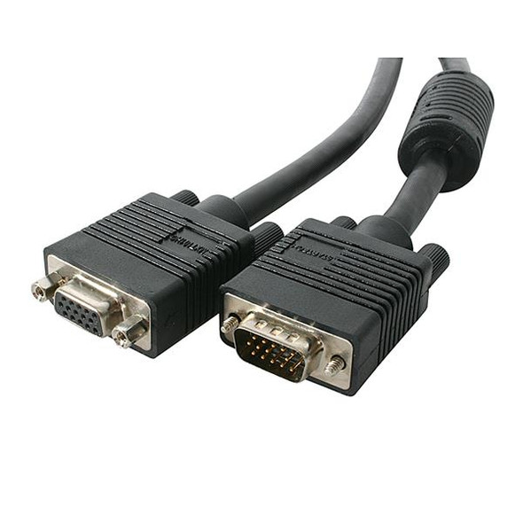 StarTech.com 10 ft Coax High Resolution VGA Monitor Extension Cable - HD15 M/F MXT101HQ10
