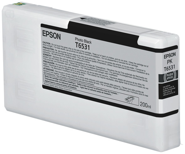 Epson T6531 Photo Black Ink Cartridge (200ml) T653100