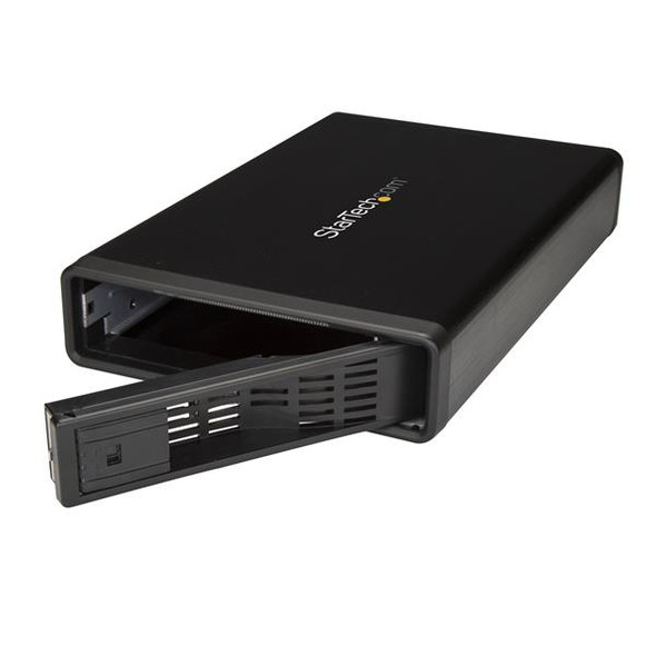 StarTech.com 3.5" SATA Hard Drive Enclosure - eSATA / USB 3.0 - Trayless S351BMU33ET