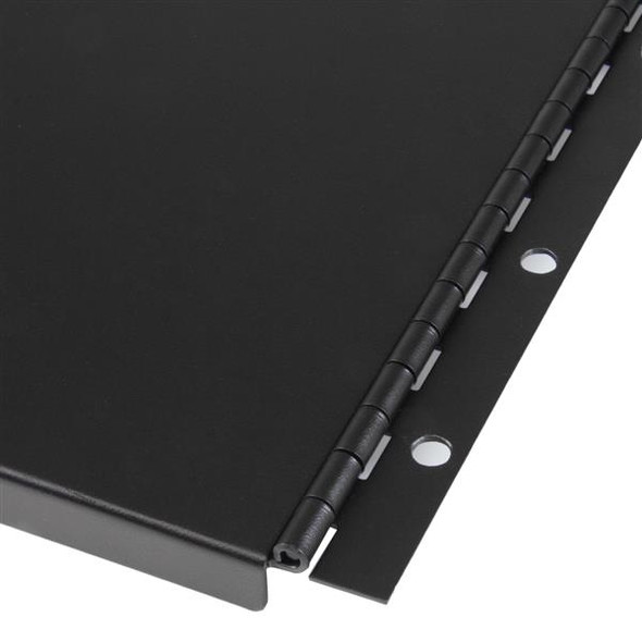 StarTech.com Solid Blank Panel with Hinge for Server Racks - 6U RKPNLHS6U