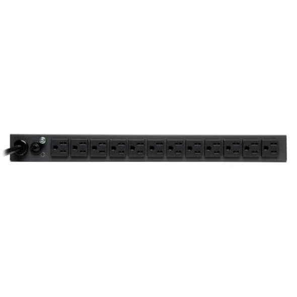 Tripp Lite PDUMH15-6 power distribution unit (PDU) 13 AC outlet(s) 1U Black PDUMH15-6