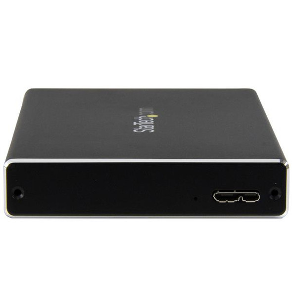 StarTech.com USB 3.0 Universal 2.5in SATA III or IDE Hard Drive Enclosure with UASP - Portable External SSD / HDD UNI251BMU33