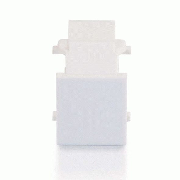 C2G Snap-In Blank Keystone Module White 03820