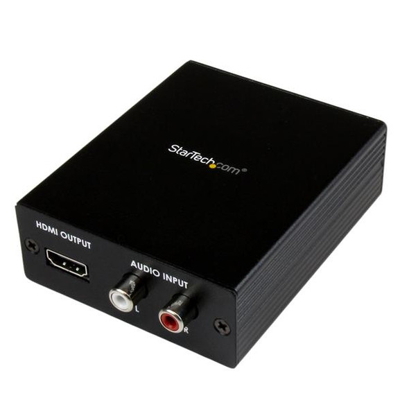 StarTech.com Component / VGA Video and Audio to HDMI Converter - PC to HDMI - 1920x1200 VGA2HD2