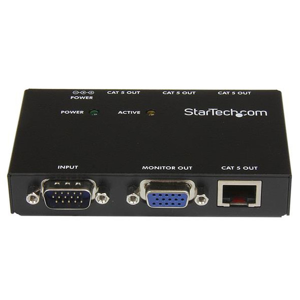 StarTech.com 4 Port VGA Over CAT5 Video Extender - 450ft (150m) ST1214T