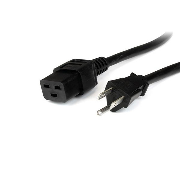 StarTech.com 8 ft Computer Power Cord - NEMA 5-15P to IEC 320 C19 PXT515C198