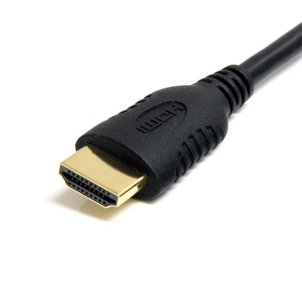 Startech.Com 1 Ft High Speed Hdmi Cable With Ethernet - Hdmi To Hdmi Mini- M/M Hdmiacmm1