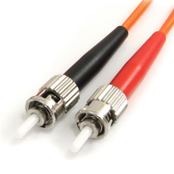 StarTech.com 2m Multimode 62.5/125 Duplex Fiber Patch Cable ST - ST FIBSTST2