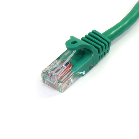 Startech.Com Cat5E Patch Cable With Snagless Rj45 Connectors – 6 Ft, Green 45Patch6Gn