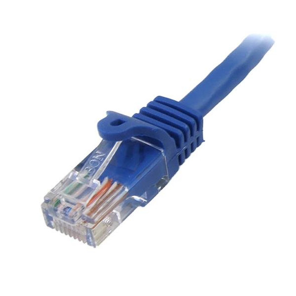 Startech.Com Cat5E Patch Cable With Snagless Rj45 Connectors – 6 Ft, Blue Rj45Patch6
