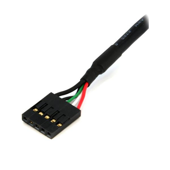 StarTech.com 18in Internal 5 pin USB IDC Motherboard Header Cable – F/F USBINT5PIN